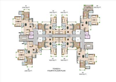 Project Image of 1305.0 - 2580.0 Sq.ft 2.5 BHK Apartment for buy in Aegis Symbol Towers
