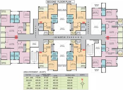 Project Image of 467.0 - 772.0 Sq.ft 1 BHK Apartment for buy in Omm Aashiana