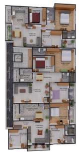Project Image of 1506.0 - 1628.0 Sq.ft 3 BHK Apartment for buy in Akshya Galaxy 2