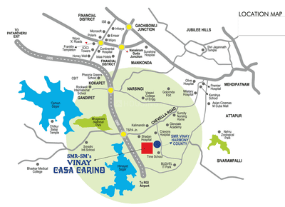 Project Image of 3317.0 - 5536.0 Sq.ft 4 BHK Villa for buy in SMR SMS Vinay Casa Carino