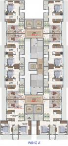 Project Image of 431.0 - 643.68 Sq.ft 1 BHK Apartment for buy in Crescent Silverwoods