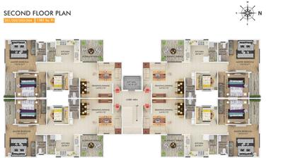 Project Image of 0.0 - 842.92 Sq.ft 3 BHK Apartment for buy in Angel Regency 1