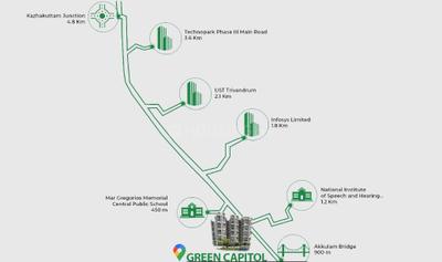 Project Image of 1278.0 - 2470.0 Sq.ft 2 BHK Apartment for buy in Veegaland Green Capitol