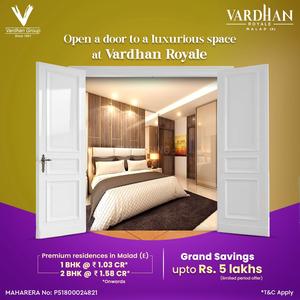 Project Image of 399.0 - 635.0 Sq.ft 1 BHK Apartment for buy in Vardhan Royale