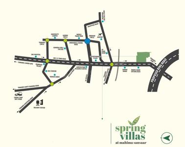 Project Image of 1210.4 - 2571.39 Sq.ft 3 BHK Villa for buy in Mahima Sansaar Phase II Spring Villa