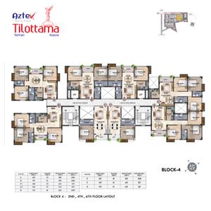 Project Image of 525.0 - 1064.0 Sq.ft 1 BHK Apartment for buy in Aztek Tilottama