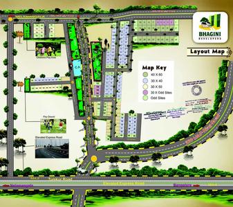 Project Image of 1200.0 - 2400.0 Sq.ft Residential Plot Plot for buy in Bhagini Udaya Ravi Enclave