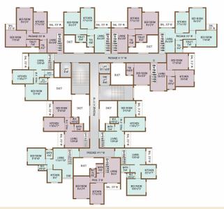 Project Image of 610.0 - 865.0 Sq.ft 1 BHK Apartment for buy in Raj Tulsi City 