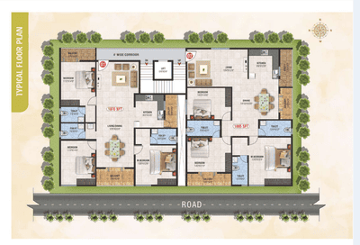 Project Image of 1870.0 - 1885.0 Sq.ft 3 BHK Apartment for buy in SLV Sylveste