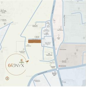 Project Image of 2000.0 - 2800.0 Sq.ft 3 BHK Apartment for buy in Samruddhi 60 Onyx
