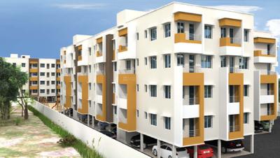 Project Image of 444.12 - 614.19 Sq.ft 2 BHK Apartment for buy in Annai Arisha Block A