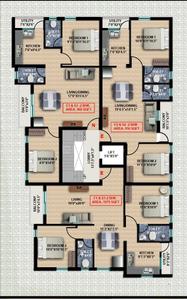 Project Image of 916.0 - 1555.0 Sq.ft 2 BHK Apartment for buy in Shivanya Flats