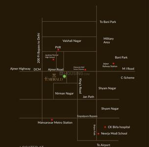 Project Image of 2113.0 - 2163.0 Sq.ft 3 BHK Apartment for buy in The Emerald