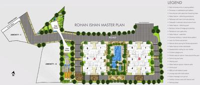 Project Image of 602.0 - 875.0 Sq.ft 2 BHK Apartment for buy in Rohan Ishan Wing A 5 To 11 Floor