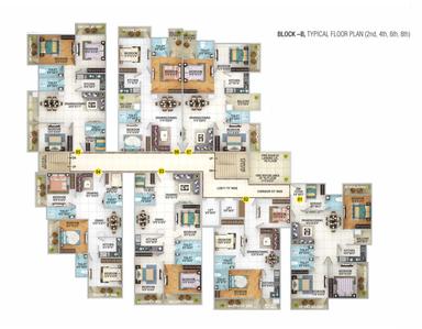 Project Image of 1281.0 - 1834.0 Sq.ft 3 BHK Apartment for buy in Kula Sapphire