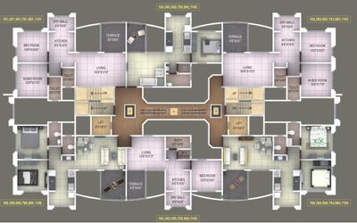 Project Image of 485.0 - 498.0 Sq.ft 2 BHK Apartment for buy in Bokhara Orient Palace