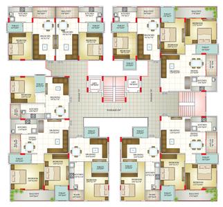 Project Image of 633.0 - 1216.0 Sq.ft 1 BHK Apartment for buy in Saakaar Orion Galaxy