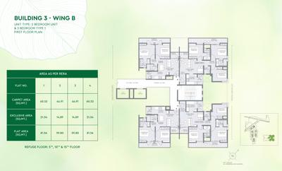 Project Image of 439.0 - 930.0 Sq.ft 2 BHK Apartment for buy in Godrej Greens