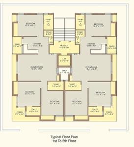 Project Image of 0.0 - 856.05 Sq.ft 3 BHK Apartment for buy in Maruti Vandana