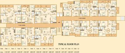 Project Image of 1000.0 - 1500.0 Sq.ft 2 BHK Apartment for buy in Mega Dream Home