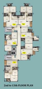 Project Image of 0.0 - 1271.0 Sq.ft 3 BHK Apartment for buy in Asset Laurels