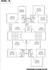 Project Image of 300.0 - 328.0 Sq.ft 1 BHK Apartment for buy in GBK Vishwajeet Manor