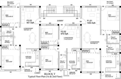 Project Image of 679.0 - 1153.0 Sq.ft 2 BHK Apartment for buy in Ruby Star City