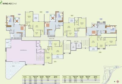 Project Image of 299.0 - 471.0 Sq.ft 1 BHK Apartment for buy in Nirman Brookefield Willows A3