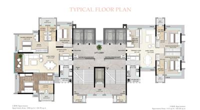 Project Image of 1112.0 - 1450.0 Sq.ft 2 BHK Apartment for buy in Jewel Crest
