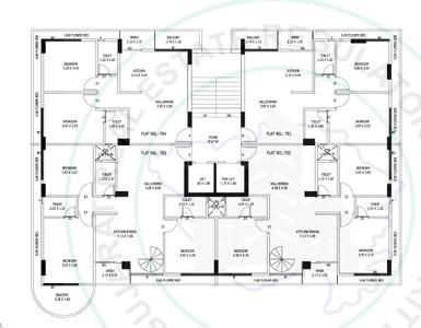 Project Image of 571.99 - 786.2 Sq.ft 2 BHK Apartment for buy in Tirupati Heights 2