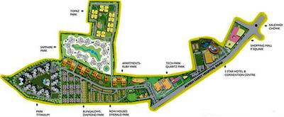 Project Image of 0.0 - 1100.0 Sq.ft 3 BHK Villa for buy in Pride Purple Park Street Villa