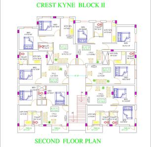 Project Image of 544.0 - 850.0 Sq.ft 1 BHK Apartment for buy in Crest Kyne Phase 1