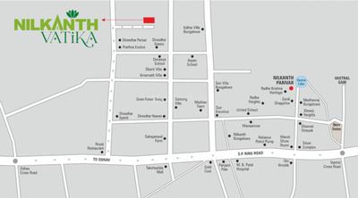Nilkanth Vatika Location Plan 1