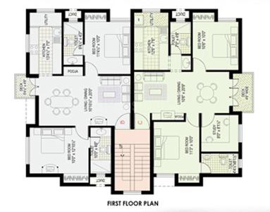 Project Image of 850.0 - 1140.0 Sq.ft 2 BHK Apartment for buy in Amaar Ultra Amaar Avenue Phase 2