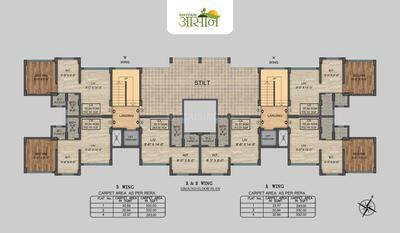 Project Image of 332.0 - 398.0 Sq.ft 1 BHK Apartment for buy in Mayfair Aasaan