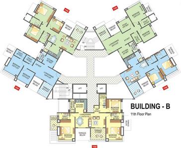 Project Image of 394.0 - 1212.0 Sq.ft 1 BHK Apartment for buy in Mont Vert Belbrook