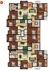 Project Image of 2100.0 - 2660.0 Sq.ft 4 BHK Apartment for buy in Vijay Mystiq