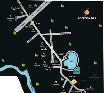 Project Image of 635.29 - 1168.21 Sq.ft 2 BHK Apartment for buy in Odhavkrupa Sun Signature Phase 2