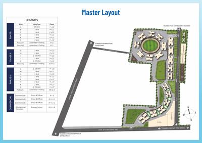 Project Image of 728.0 - 960.0 Sq.ft 2 BHK Apartment for buy in Pharande Puneville Phase III Cluster A