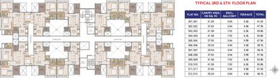 Project Image of 520.0 - 644.0 Sq.ft 1.5 BHK Apartment for buy in Aakar Coral Park Phase 1
