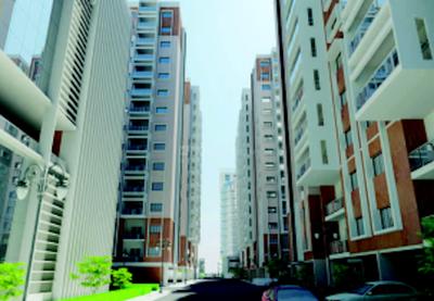 Project Image of 960.0 - 1355.0 Sq.ft 2 BHK Apartment for buy in Modi East Side Residency