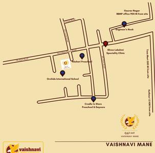 Project Image of 1070.0 - 1350.0 Sq.ft 2 BHK Apartment for buy in Vaishnavi Mane