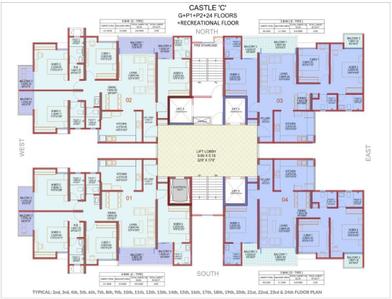 Project Image of 1093.0 - 1540.0 Sq.ft 3 BHK Apartment for buy in Kings County