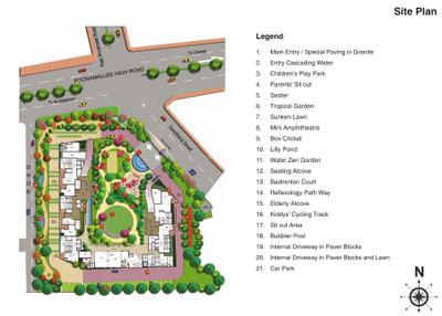 Project Image of 1570.0 - 3750.0 Sq.ft 2 BHK Apartment for buy in Prince Courtyard