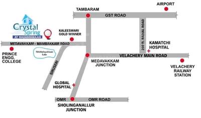 Project Image of 945.0 - 1010.0 Sq.ft 2 BHK Apartment for buy in Rajparis Crystal Springs