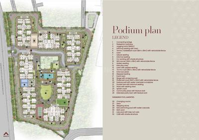 Project Image of 1655.0 - 2465.0 Sq.ft 3 BHK Apartment for buy in Team4 Aria