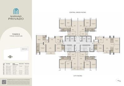 Project Image of 737.0 - 1295.0 Sq.ft 2 BHK Apartment for buy in Narang Privado B