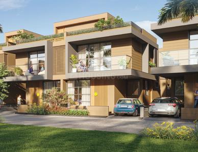 Vijaybhai Bhagvatiprasad Yogi Shiv Ananta Bunglows Elevation 1