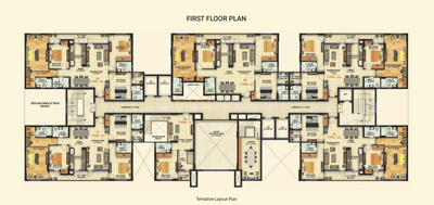 Project Image of 2097.0 - 2389.0 Sq.ft 3 BHK Apartment for buy in Omaxe Grand Omaxe Kingston