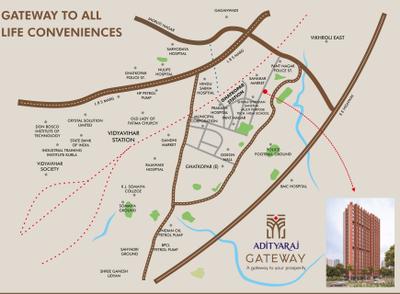 Project Image of 585 Sq.ft 2 BHK Apartment / Flat for sale in Ghatkopar East for Rs. 17500000